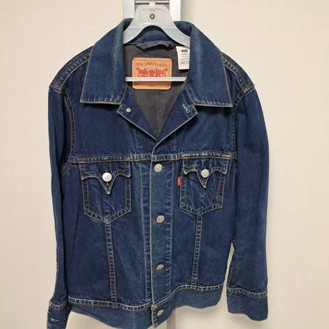 리바이스 청자켓 타입원 여성청자켓