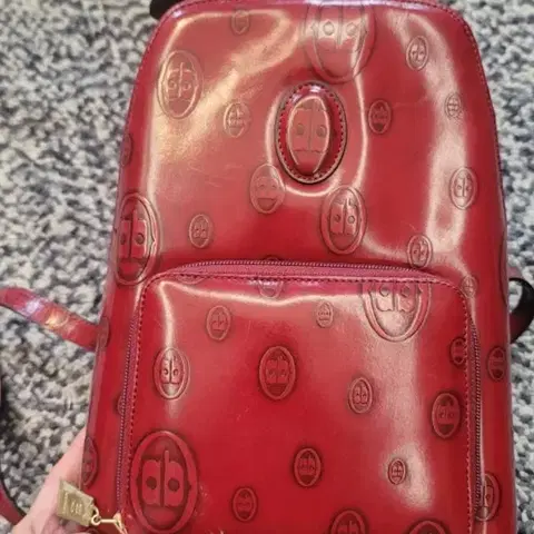 아놀드 바시니 가죽 백팩