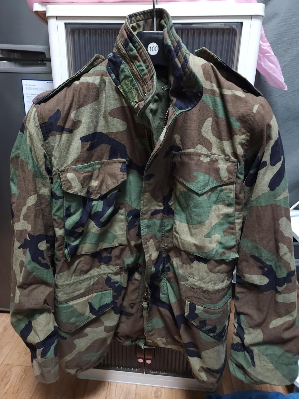 m65 우드랜드 미군야상 XS