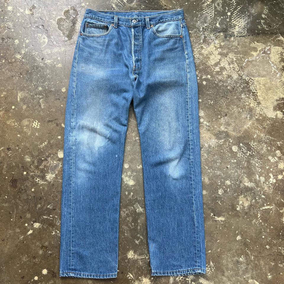 31) 80s 리바이스 501xx 빈티지 청바지 데님팬츠 메이드인 USA