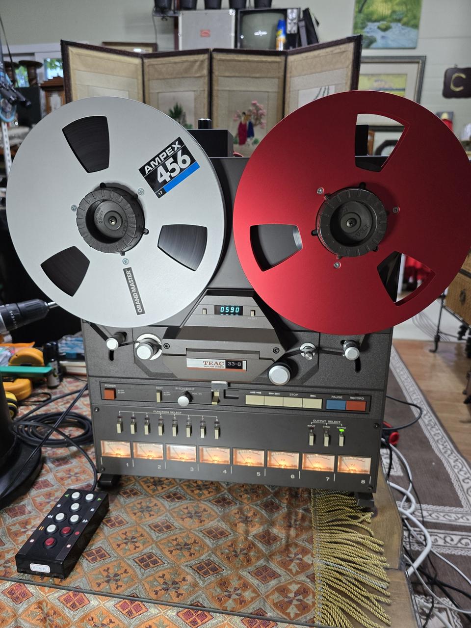 TEAC 33-8 8트랙 릴데크