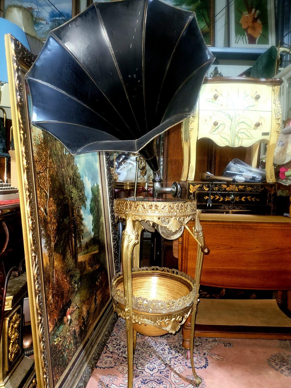 *멋진 에디슨롱혼 축음기