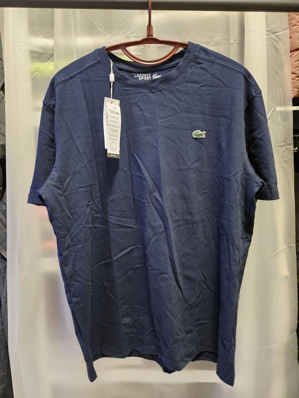 라코스테 반팔 라운드 티셔츠