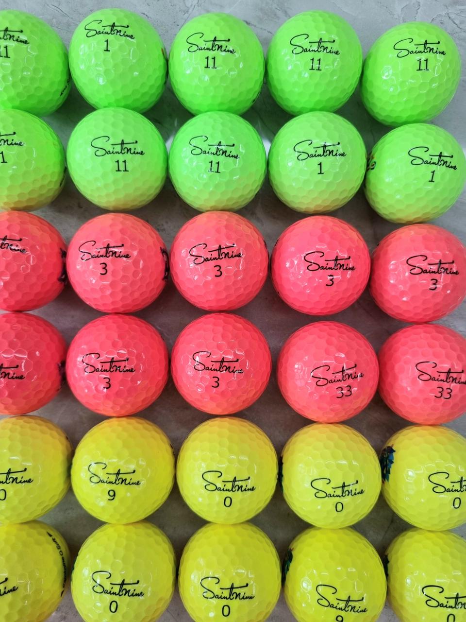 세인트나인 3피스 A+/A급 30개 골프공 로스트볼