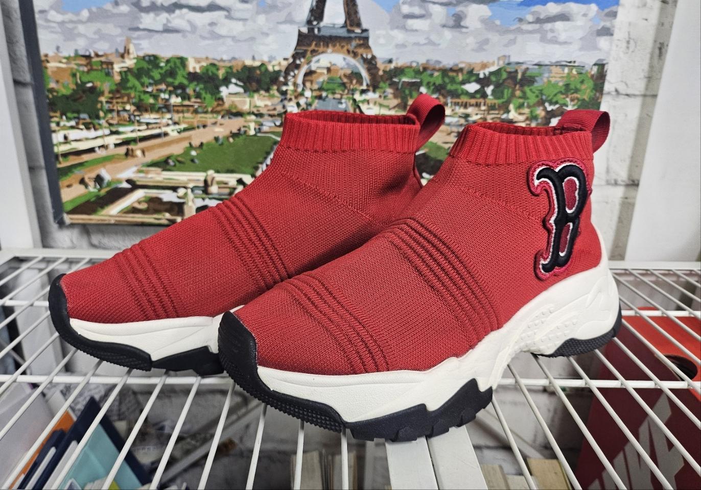 MLB 보스턴 레드삭스 운동화 240 빅볼삭스 굽높이 스니커즈 HC79