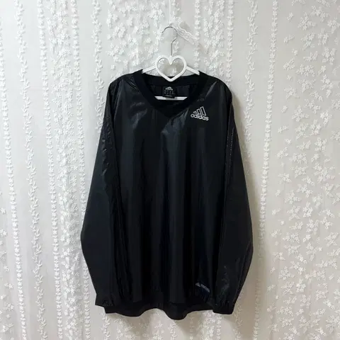 아디다스 레더 웜업 블랙 브이넥 희귀 대장 유광 롱슬리브 긴팔 티셔츠