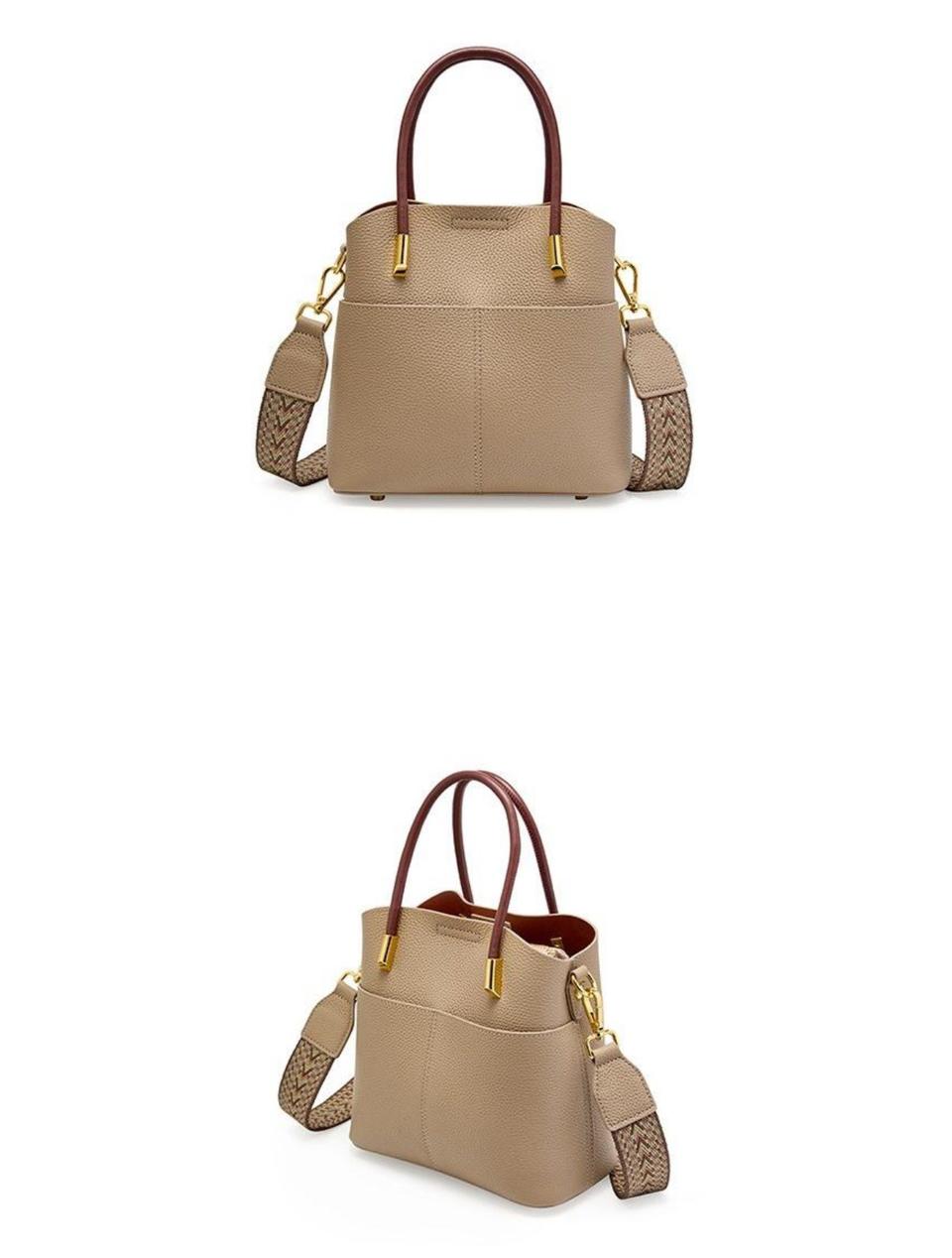 지젤 제시카 투포켓 토트백