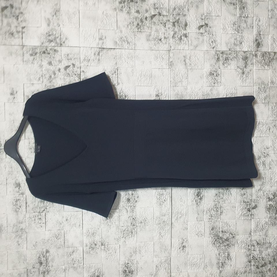 띠어리 블랙 반팔니트 원피스