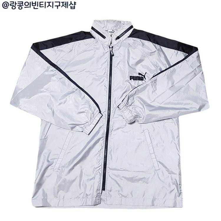 푸마 올드스쿨 사이드라인 바람막이 자켓