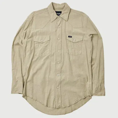 90s 랭글러 웨스턴 셔츠 M