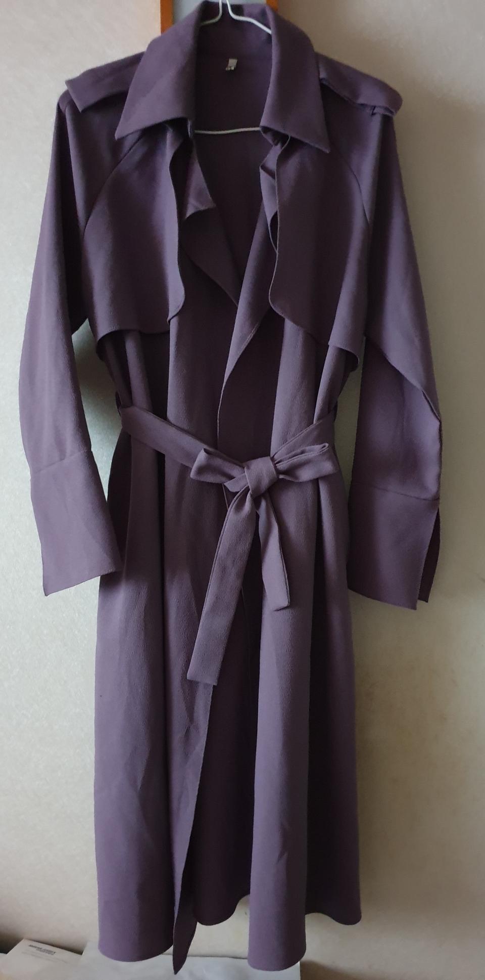 미샤st 얇은 트렌치코트자켓 거의새것