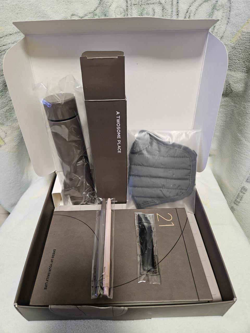 투썸플레이스 다이어리 세트