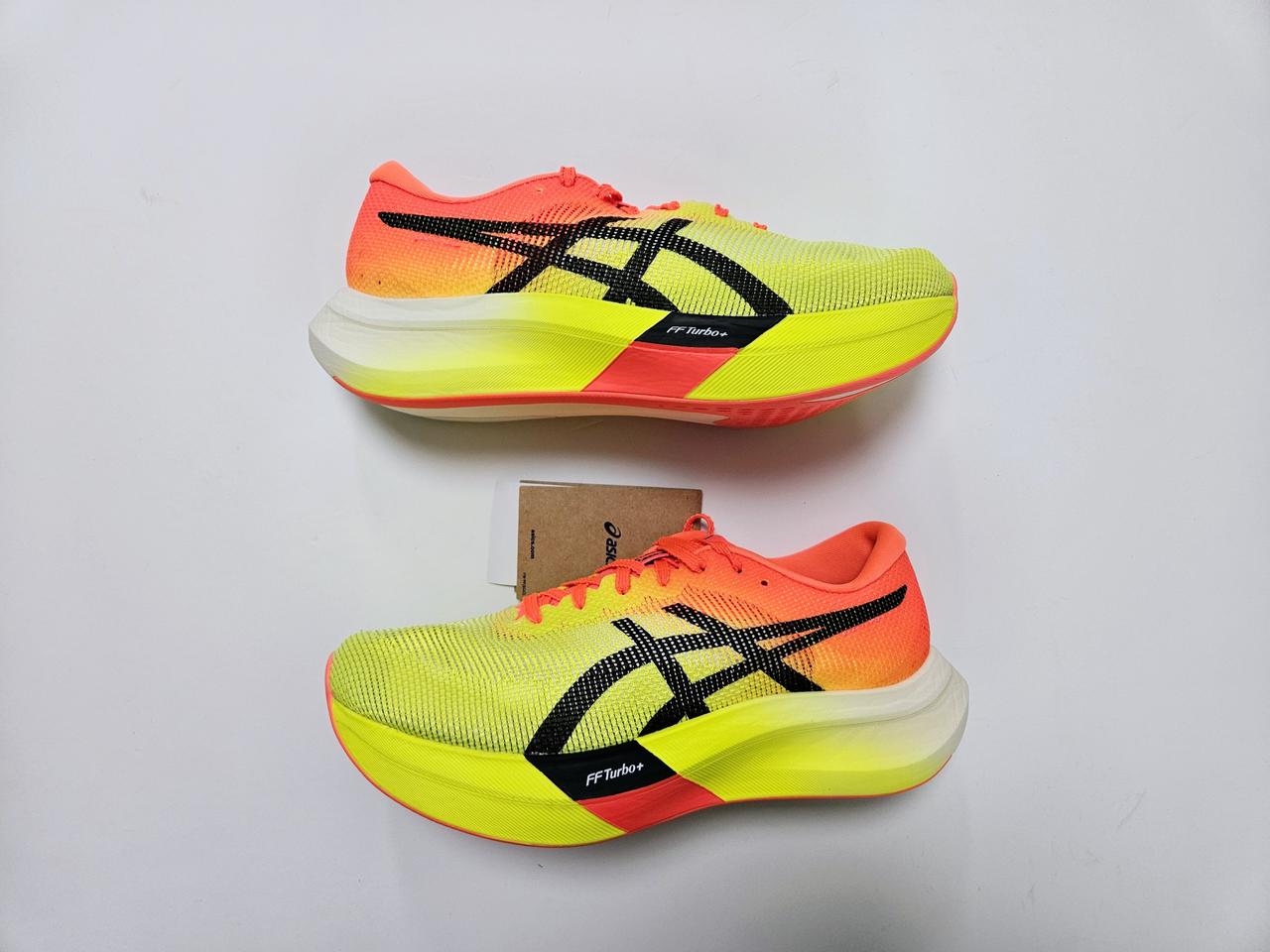 [260] 아식스 메타스피드 스카이 파리 세이프티 옐로우 블랙