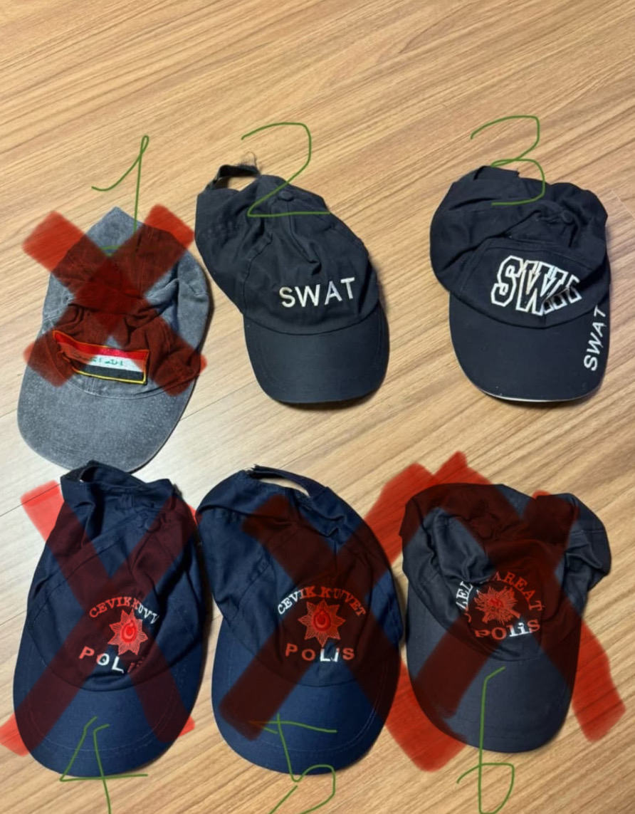 프랑스구매 레바논 군모 터키경찰모 swat 팀캡