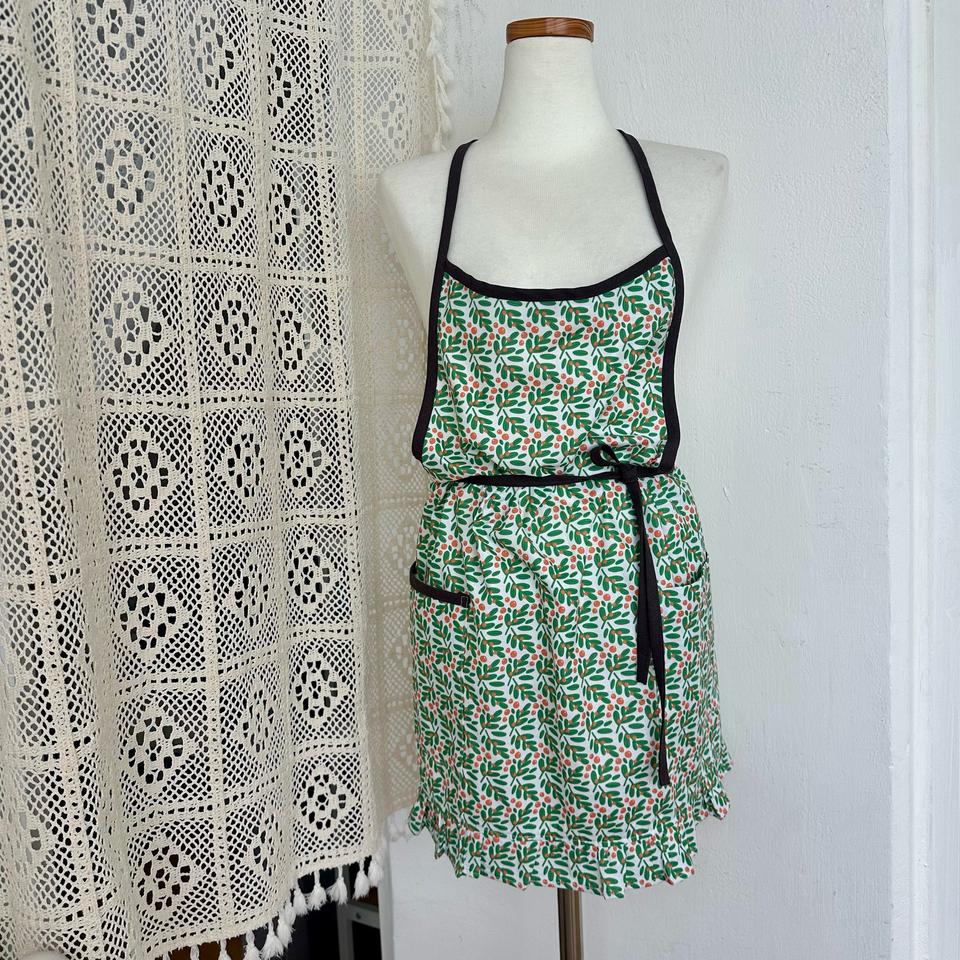 바이어스 미니 프릴앞치마