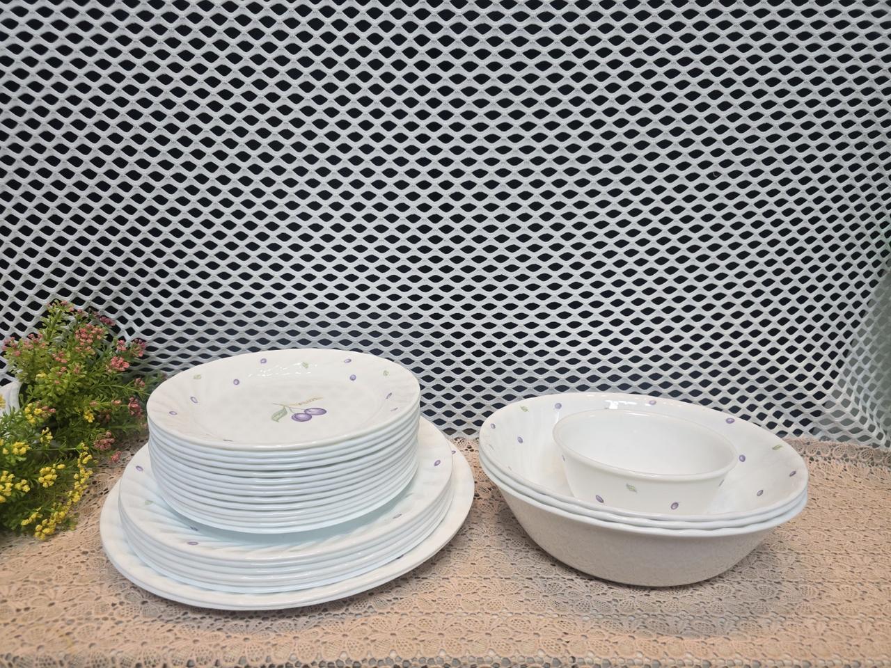 코렐 프리미엄 라인 플럼 19점,소분가능