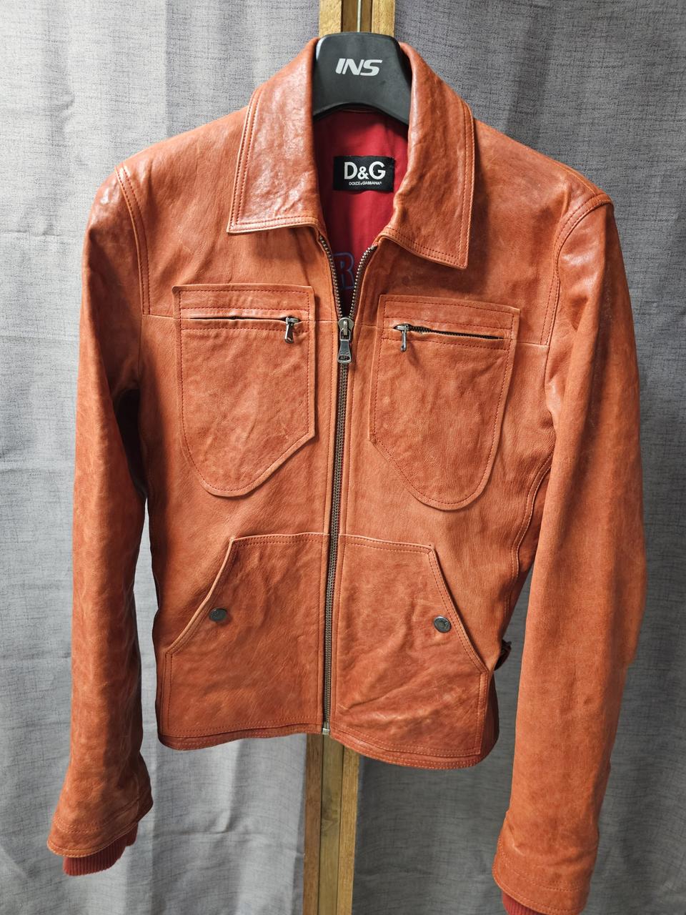 정품 돌체앤가바나 남성양가죽 자켓 90