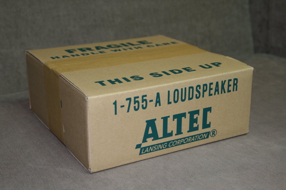 알텍 Altec 755A 스피커 카톤 박스 복각품 1조 (박스 2개)