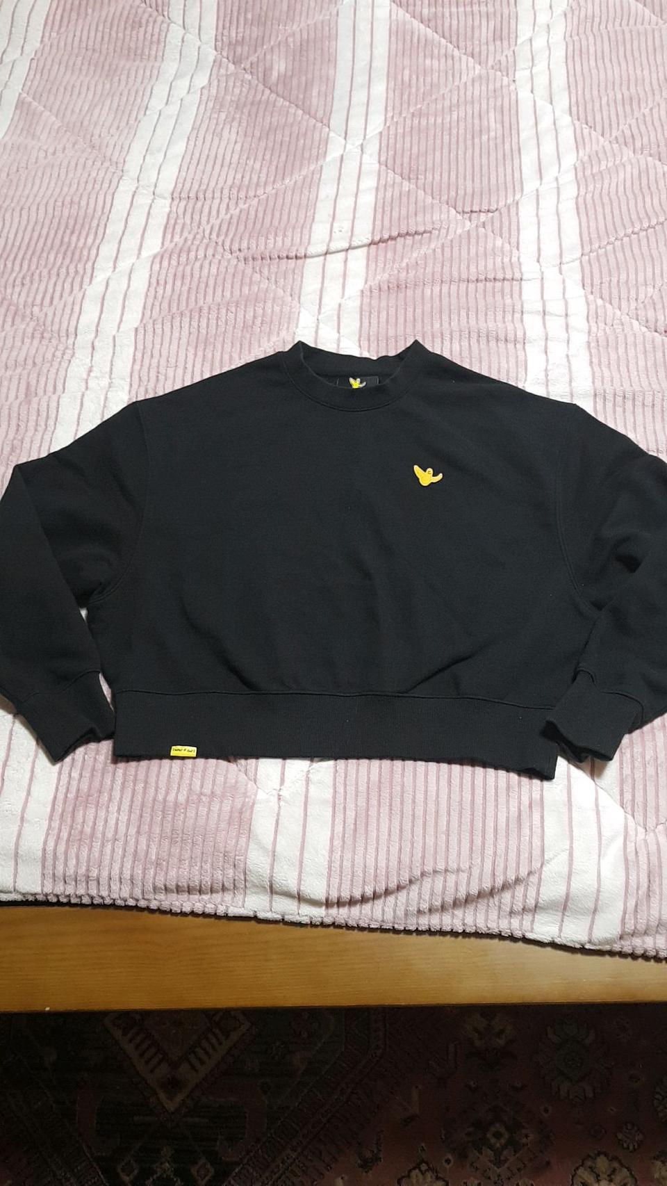 마크곤잘레스 크롭맨투맨 Free 여성66가능 가슴58 기장50