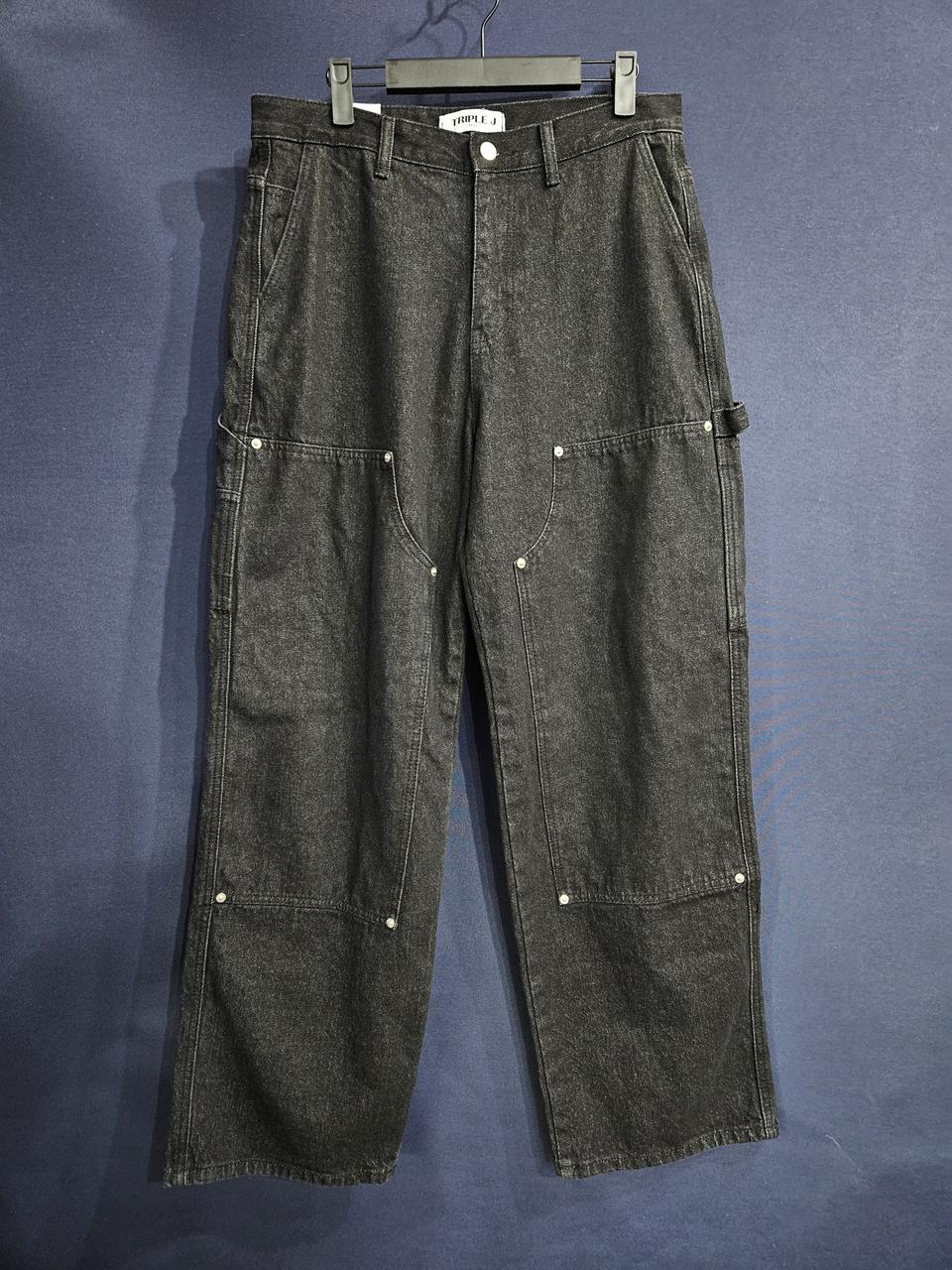 트리플제이 블랙 카펜터 남성 허리 30~31 데님팬츠