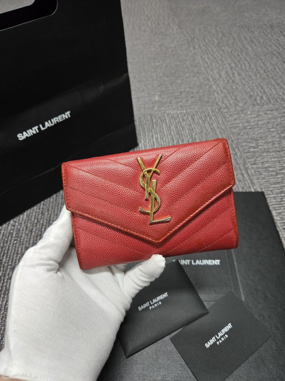 [정품]입생로랑 엔벨로프 반지갑