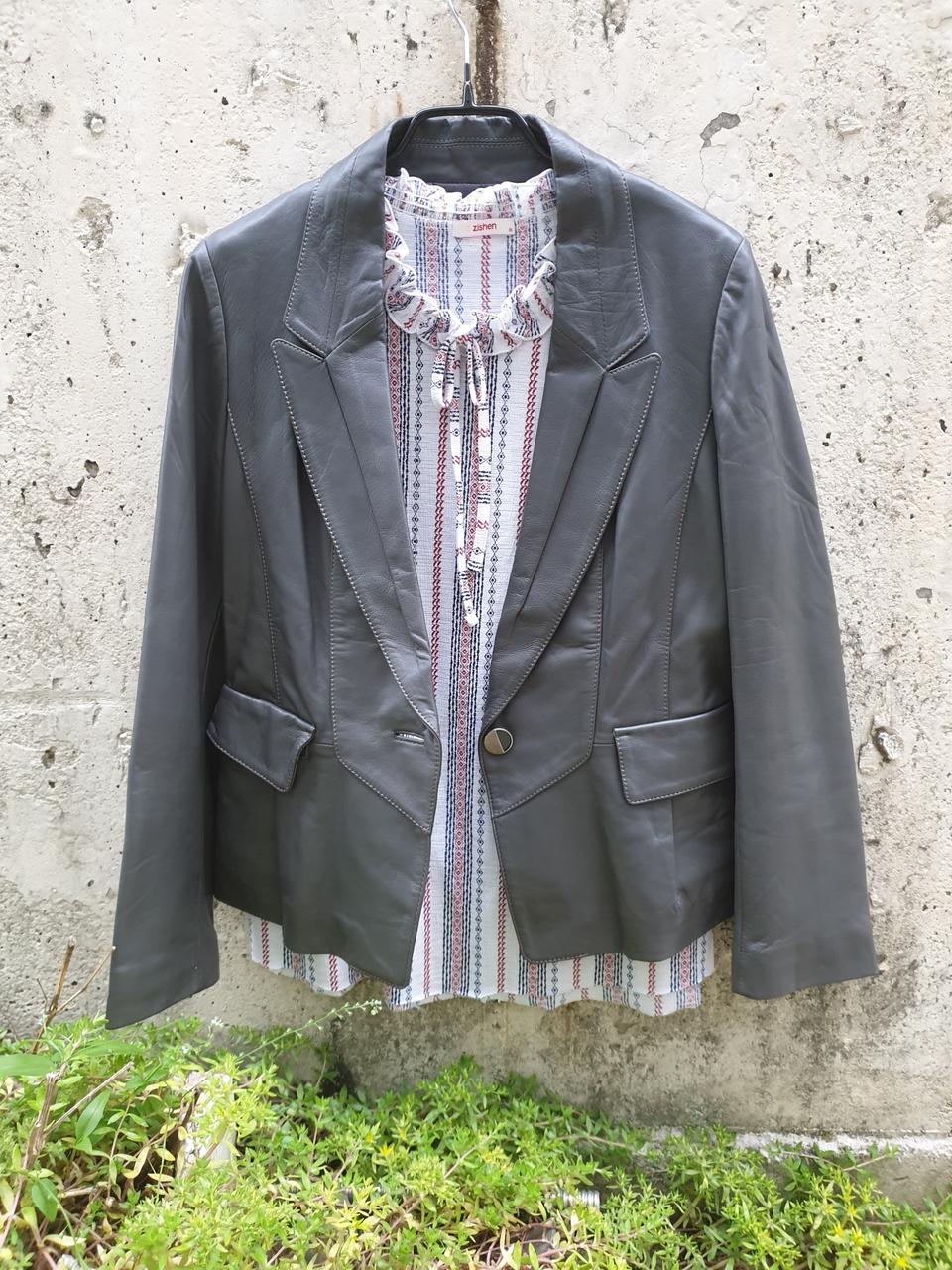 올리비아하슬러 양가죽 자켓