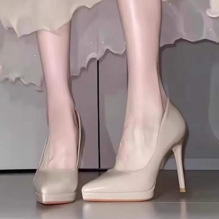 여성펌프스 싱글슈즈 슬립온 220~250 스틸레토 9cm