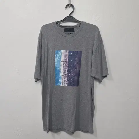 [PLAC] 남성 프린팅 반필티 M