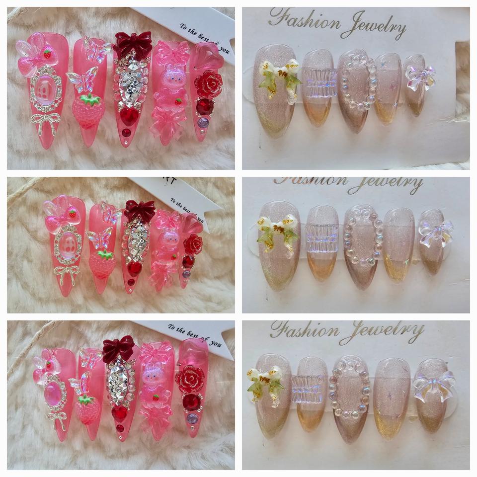 여름할인행사+특별행사로 퀄리티 좋은 수제네일팁 저렴하게 장만하세요♡