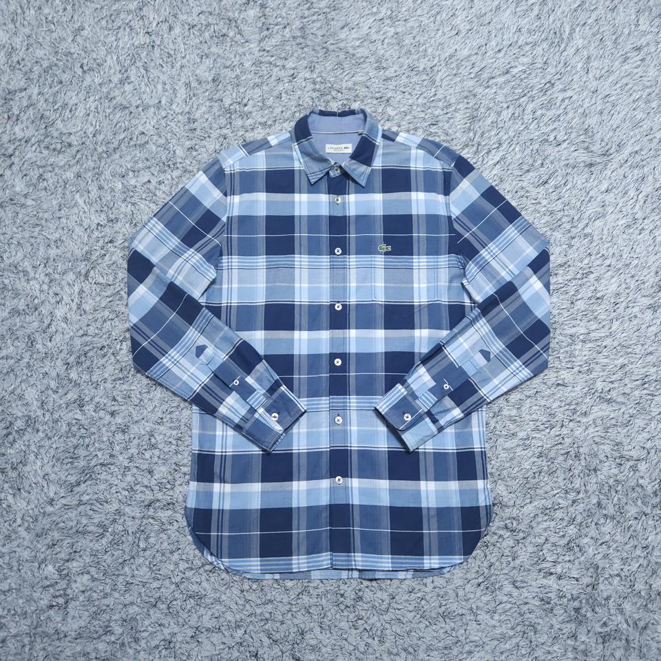 라코스테)95 남자 체크셔츠남방 / 왕눈이샵	