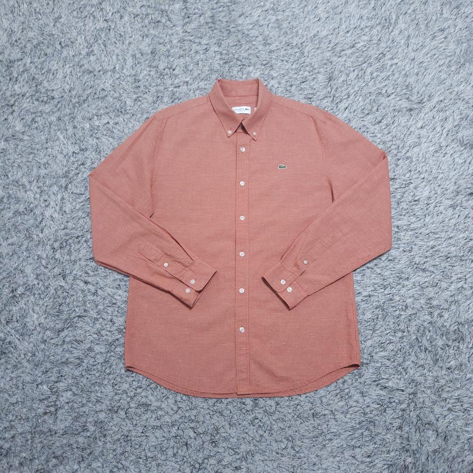 라코스테)100 남자 체크셔츠남방 / 왕눈이샵