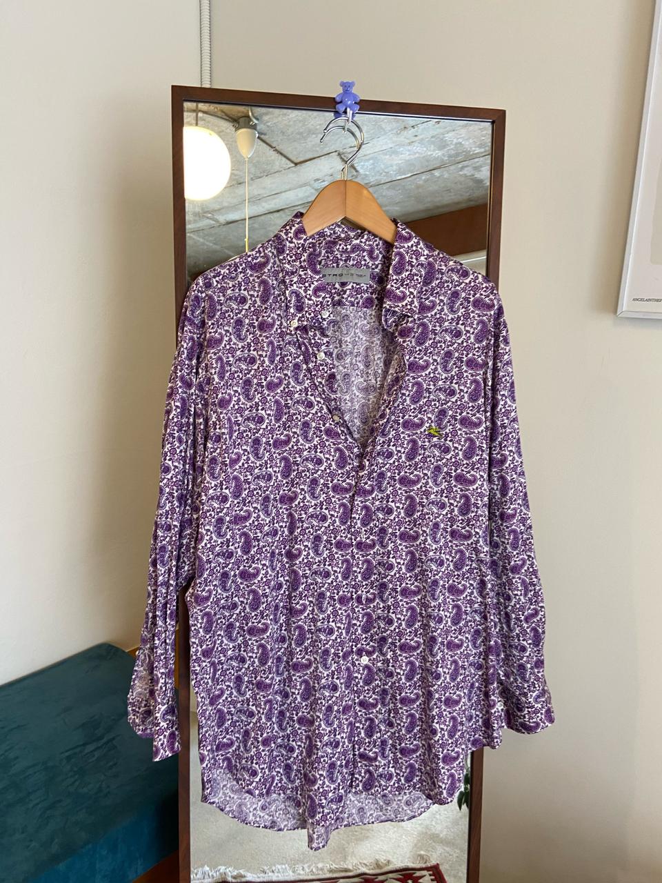 에트로 페이즐리 패턴 셔츠