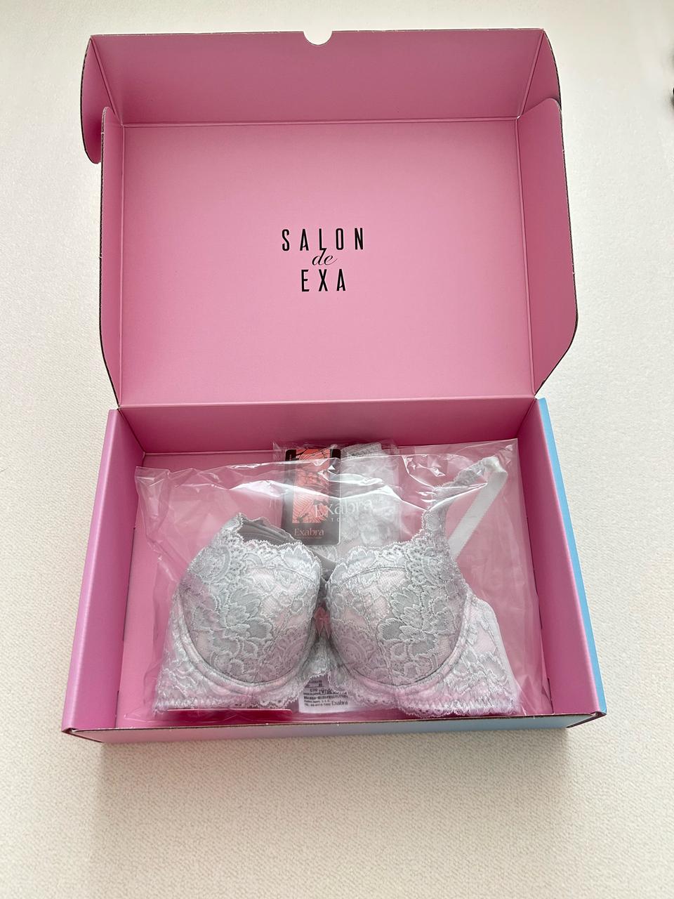 엑사브라 듀스브라 실버그레이 70C 팬티 세트