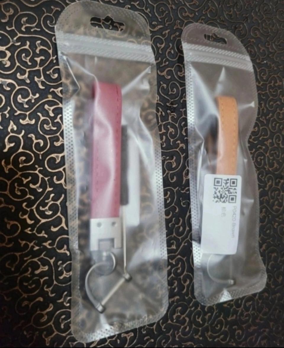 분실방지가죽열쇠고리