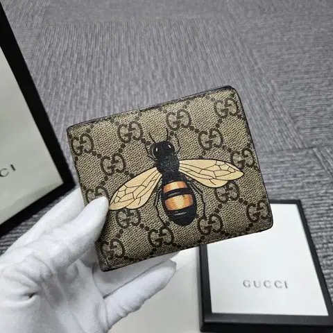 [정품]구찌 꿀벌 반지갑