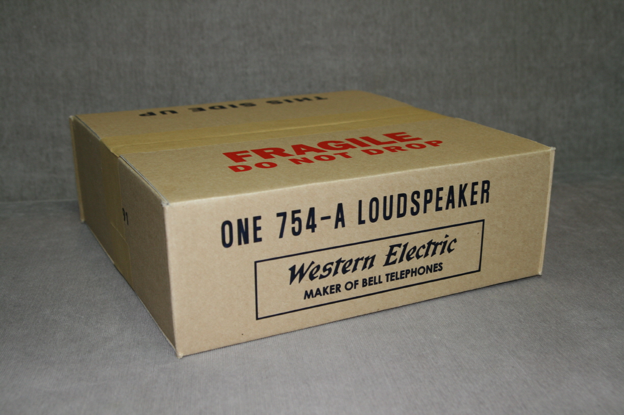 웨스턴 Western WE 754A 스피커 박스 복각 2개
