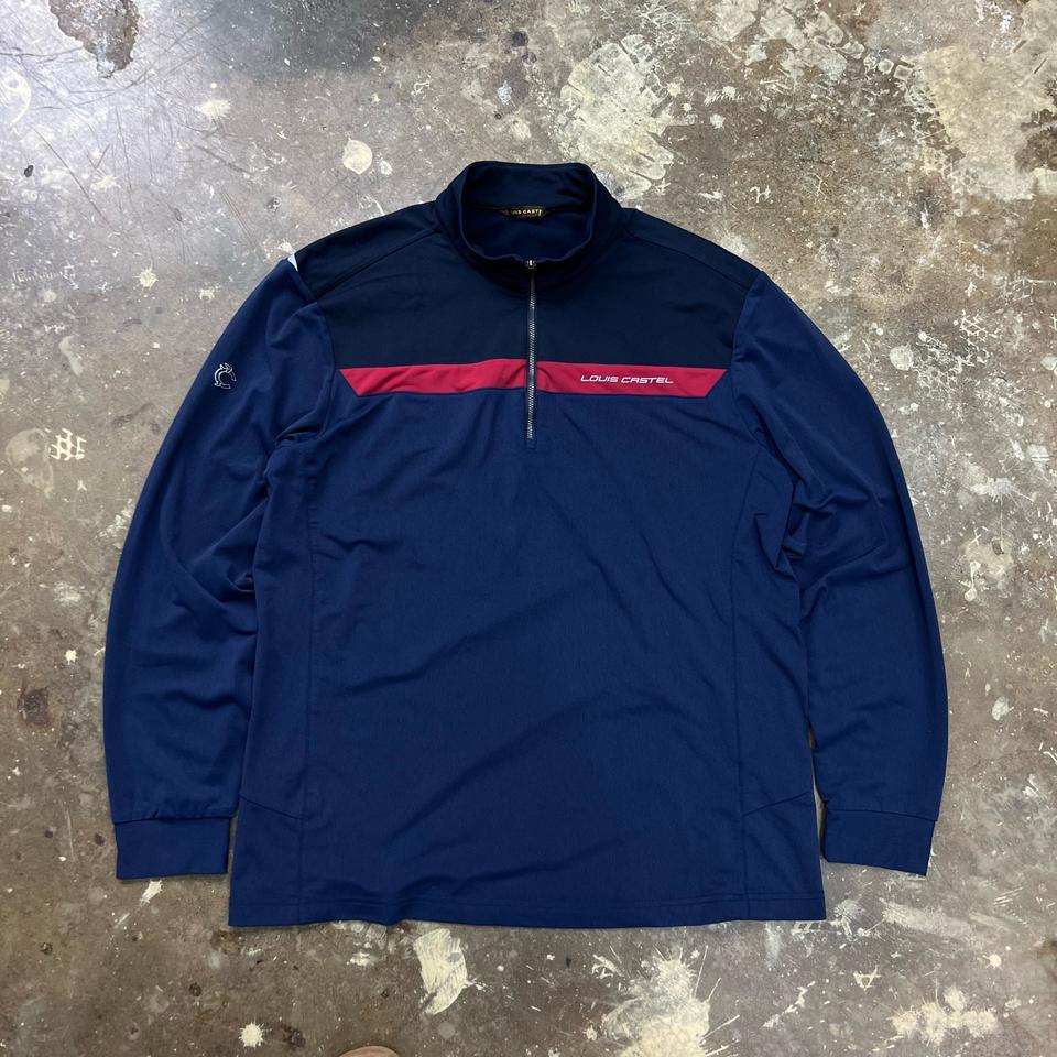 105) 루이까스텔 골프 하프집업 티셔츠 남성 골프웨어 골프의류 춘추