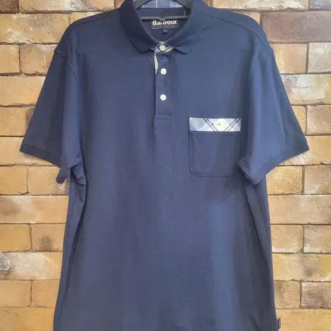 바버 원포켓 피케셔츠 L