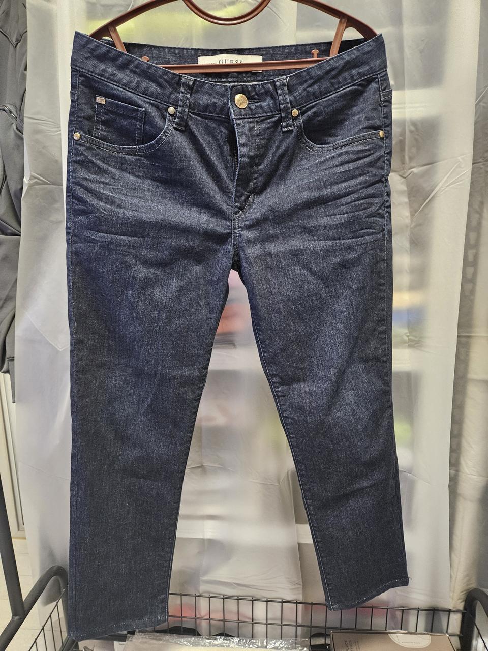 게스 진청 청바지