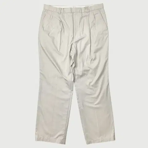 (35) YSL 입생로랑 투턱 와이드핏 치노 팬츠 면바지