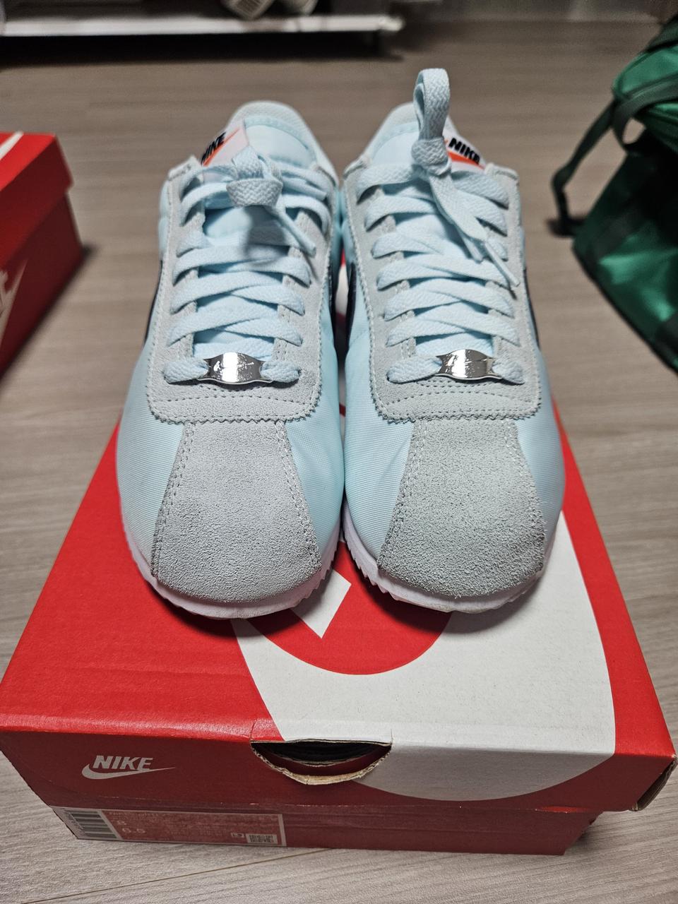 나이키 매장판 나코탭 여성 코르테즈 하늘색 250