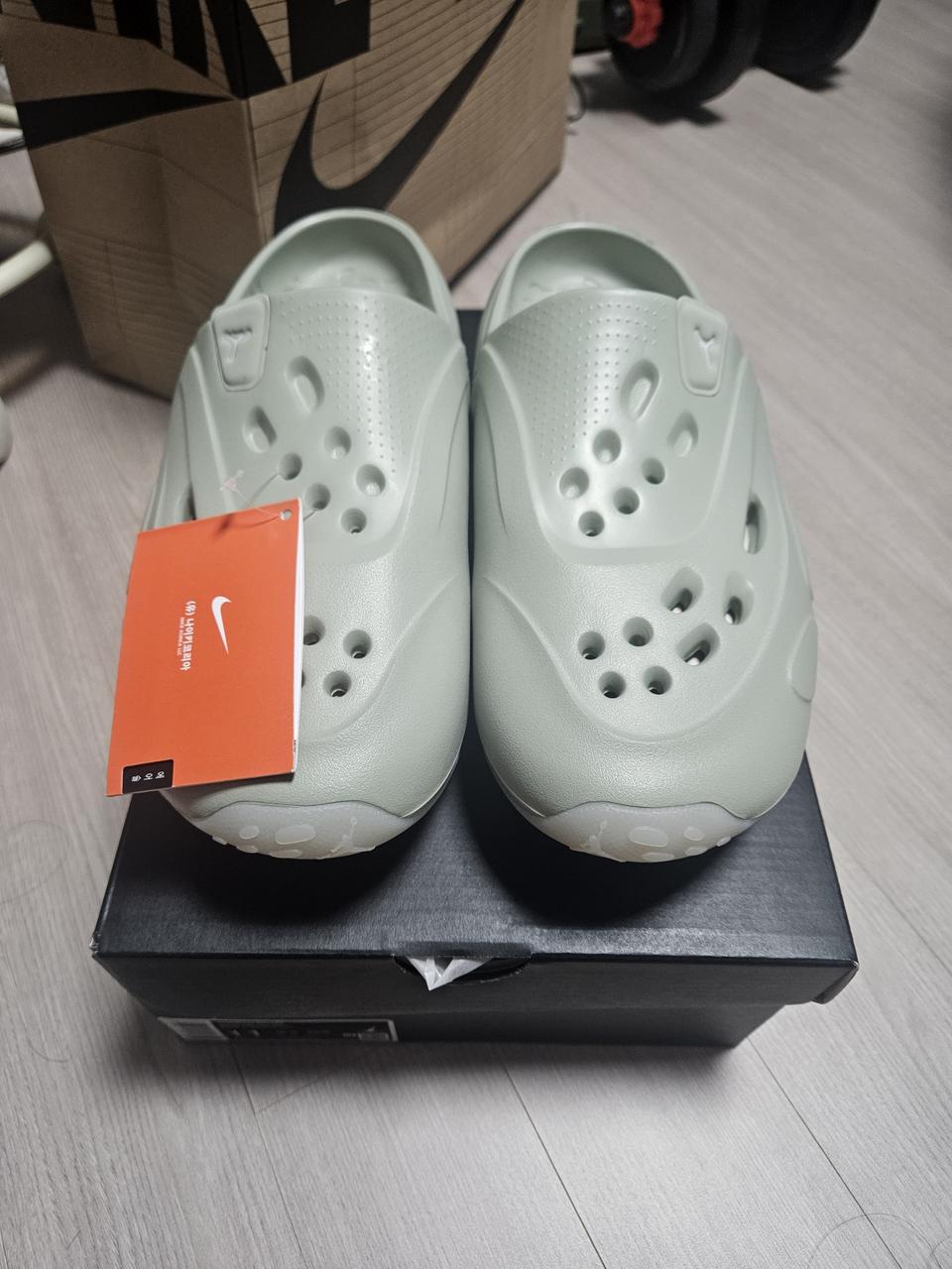 나이키 매장판 나코탭 조던 롬 슬라이드 290 새상품