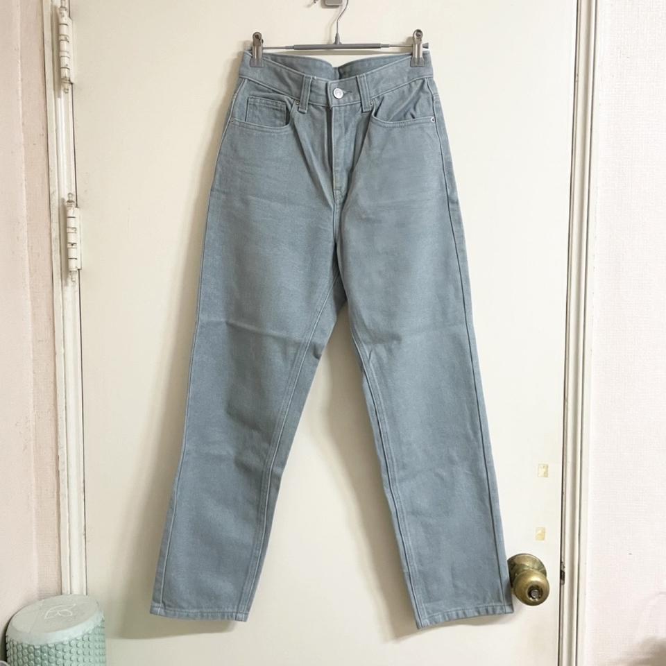 에잇세컨즈 하늘색 면바지 (XS)