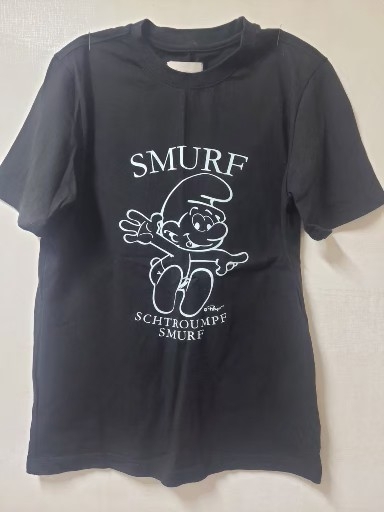 거의새거)셀렙샵 스머프티셔츠S