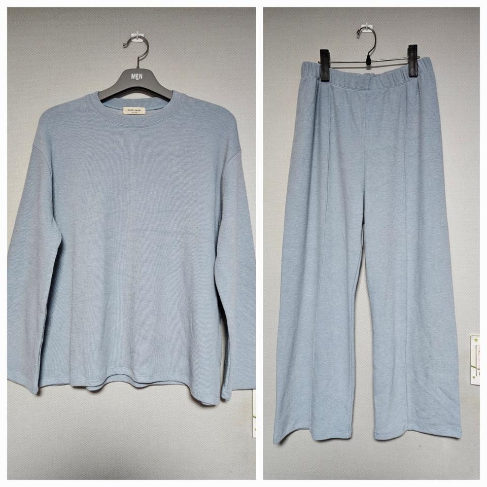 미착용  바닐라스푼 니트투피스