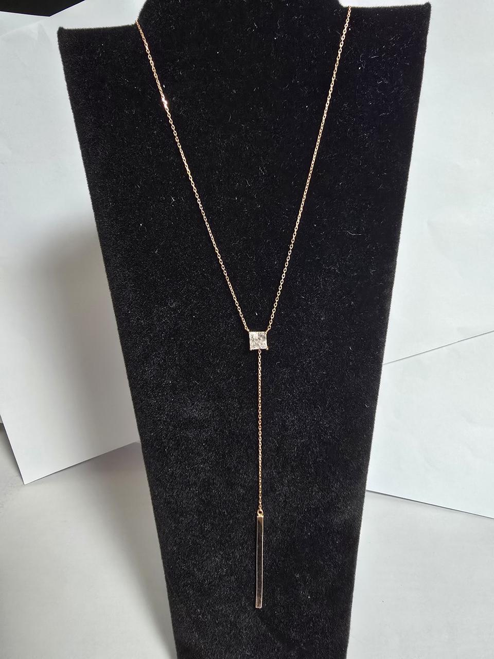 14k 목걸이 금값처분 1.93g 44cm+8cm 핑크골드