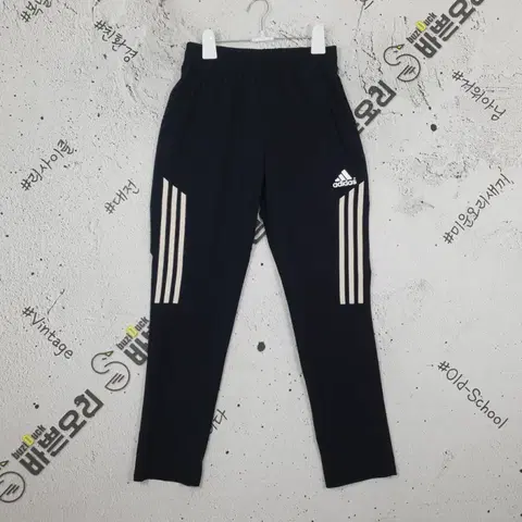 아디다스 ADIDAS 퍼포먼스 기능성 운동바지 블랙 95 4400036