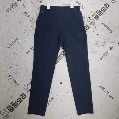 아이더 EIDER 아웃도어 스판 운동 바지 네이비 82 4400043