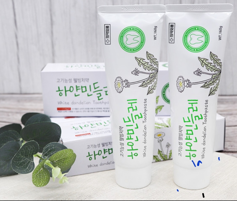 하얀 민들레치약 20개  150g 무료배송