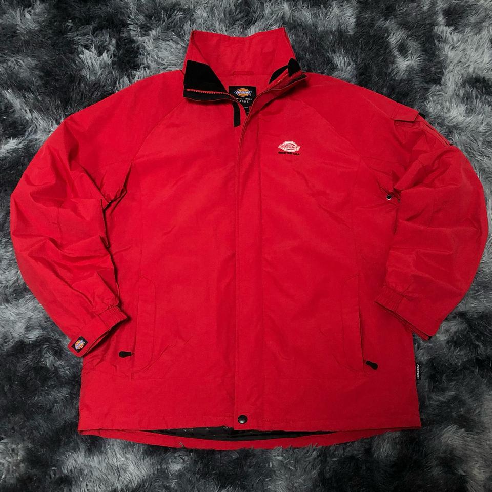 디키즈 나일론 윈드브레이커 바람막이 레드 자켓